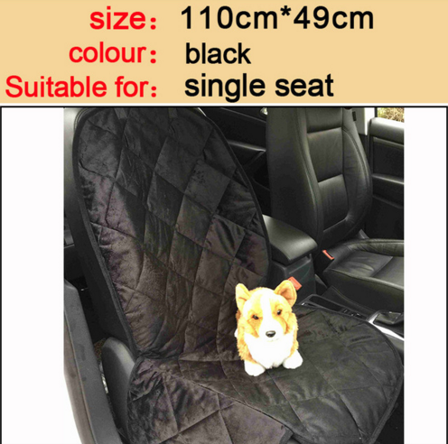 Waterproof Dog Car Seat Cover Pet Dog Travel Mat Mesh Dog Carrier Car Hammock Cushion Protector With Zipper And Pocket