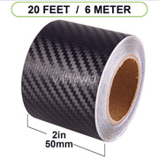 Carbon Fiber Car Sticker Protector Strip Door Anti Scratch Tape