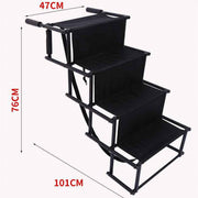 Pet Outdoor Products Car Folding Ladder Stair Steps