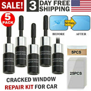 Car Glass Repair Kit Fix Car Glass Windshield Windscreen Chip Crack Repair Tools