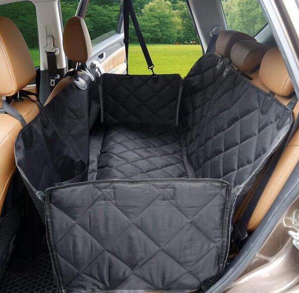 Waterproof Dog Car Seat Cover Pet Dog Travel Mat Mesh Dog Carrier Car Hammock Cushion Protector With Zipper And Pocket