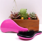 Magic Anti-static Hair Brush Handle Tangle Detangling Comb