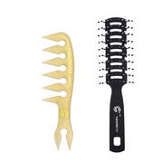 styling hair brush oil comb