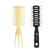 styling hair brush oil comb