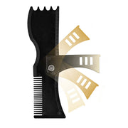 Hot 1PCS High Quality Beard Shaping Styling Template PLUS Beard Comb