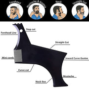 Hot 1PCS High Quality Beard Shaping Styling Template PLUS Beard Comb