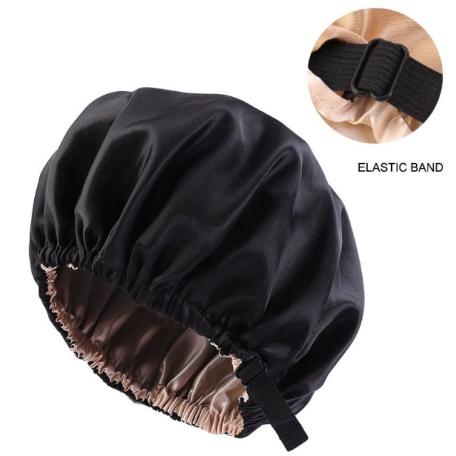 New Satin Hair Cap For Sleeping Invisible Flat