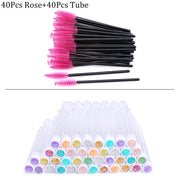 Reusable Eyebrow Brush Tube Disposable