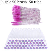 Reusable Eyebrow Brush Tube Disposable