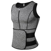 Men Body Shaper Waist Trainer Vest Slimming Shirt Sauna Sweat Vest Compression Undershirt Shapewear Fat Burner Workout Tank Tops