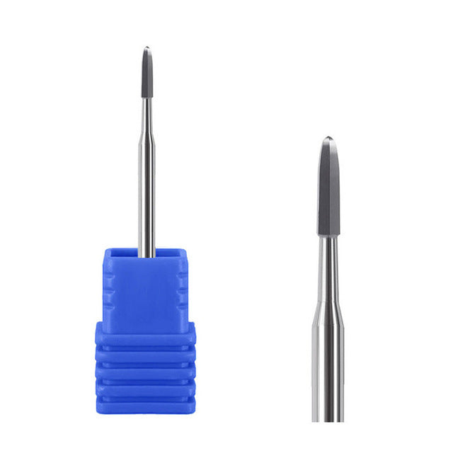 Carbide Tungsten Nail Bits Milling Cutter Burrs Electric Nail Drill Bit Pedicure