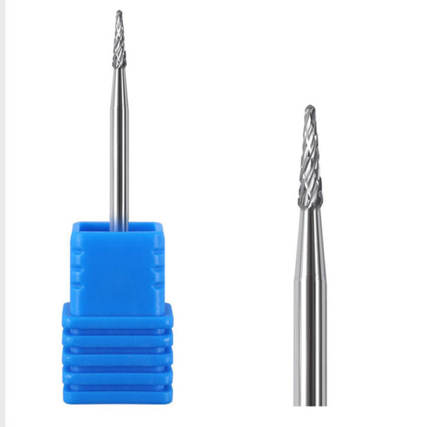 Carbide Tungsten Nail Bits Milling Cutter Burrs Electric Nail Drill Bit Pedicure