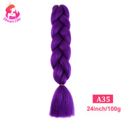 Dream Like 24 inch Ombre Color Synthetic Hair Braids Pre Stretched Wholesale