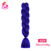 Dream Like 24 inch Ombre Color Synthetic Hair Braids Pre Stretched Wholesale