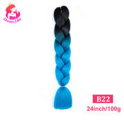 Dream Like 24 inch Ombre Color Synthetic Hair Braids Pre Stretched Wholesale