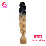 Dream Like 24 inch Ombre Color Synthetic Hair Braids Pre Stretched Wholesale