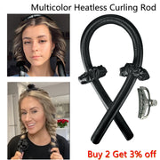 Heatless Curling Rod Headband Lazy Curler Set