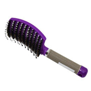 Women Hair Scalp Massage Comb Bristle Nylon