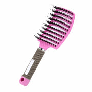 Women Hair Scalp Massage Comb Bristle Nylon