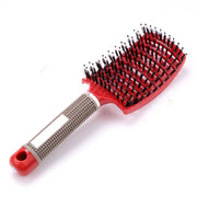 Girls Hair Scalp Massage Comb Hairbrush Bristle Nylon