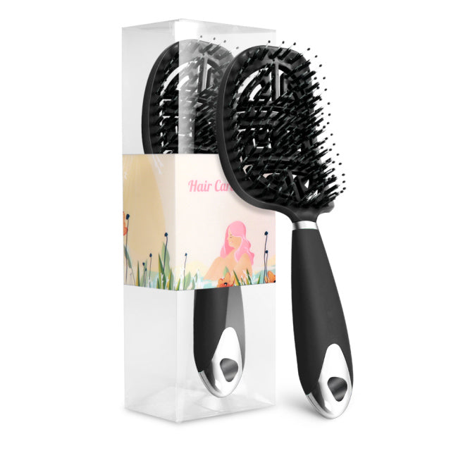 Pop Brush Brosse Detangling Hair Brush Nylon Scalp