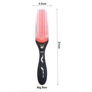 Hair Comb 9 &amp; 5-Row Detangling Hair Brush Rat Tail Comb