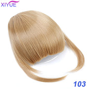 Black/Light Brown Clip In Hair Bangs Hairpiece Accessories Synthetic