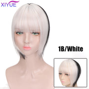 Black/Light Brown Clip In Hair Bangs Hairpiece Accessories Synthetic