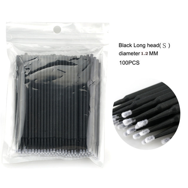 Disposable MicroBrush Eyelashes Extension