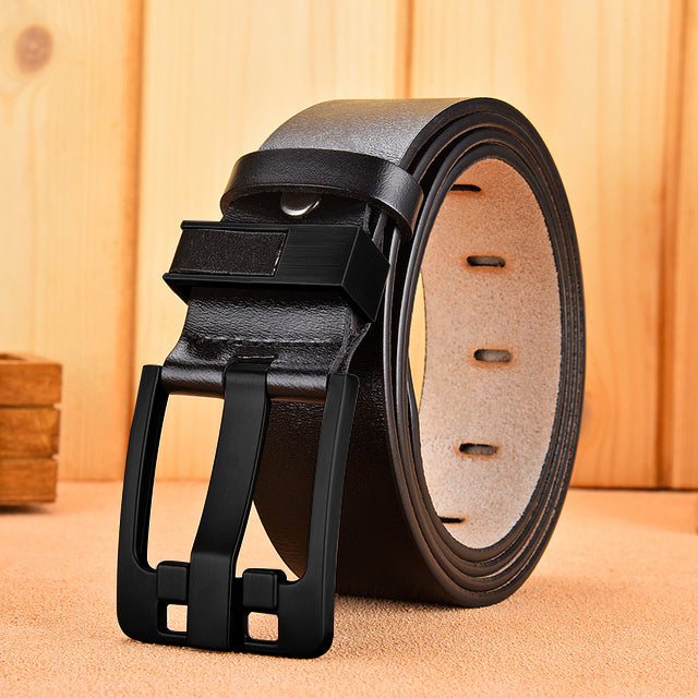 [DWTS]Men Belt Male High Quality Leather Belt