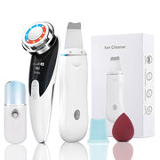 Ultrasonic Skin Scrubber Pore Cleaner 2+4 Kit