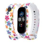 Strap For Xiaomi Mi Band 4 3 5 6 watch band Creative graffiti style