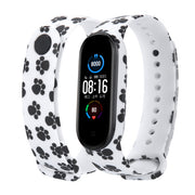 Strap For Xiaomi Mi Band 4 3 5 6 watch band Creative graffiti style