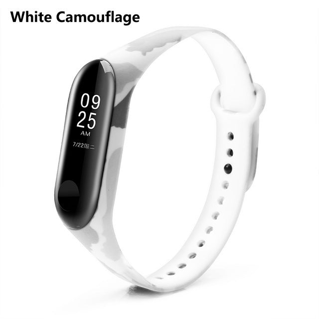 Strap For Xiaomi Mi Band 4 3 5 6 watch band Creative graffiti style