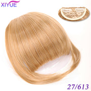 Black/Light Brown Clip In Hair Bangs Hairpiece Accessories Synthetic