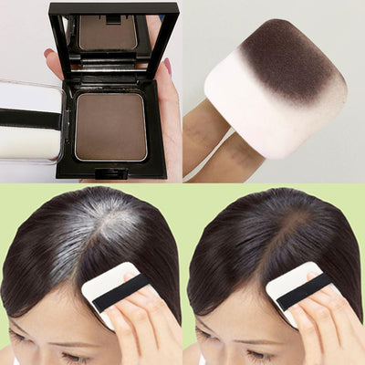 Hair powder Waterproof Hair Shadow Powder 3 Colors Puff Makeup Line