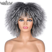 Short Hair Afro Kinky Curly Wigse