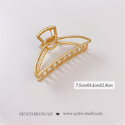 New Hair Claw Barrettes For Women Fashion Girl Metal