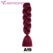 Y Demand 24 Inch Ombre Color Synthetic Braids