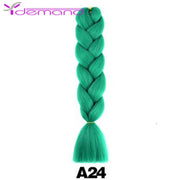 Y Demand 24 Inch Ombre Color Synthetic Braids