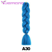 Y Demand 24 Inch Ombre Color Synthetic Braids