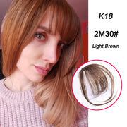 False Synthetic Bangs Hair Extension Fake Fringe Natural Hair Clip