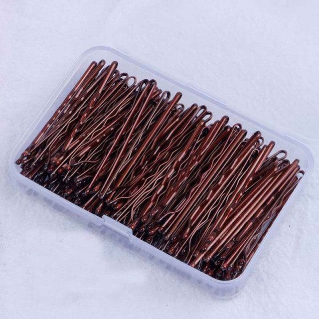 Box Metal Hair Clips for Wedding Women Hairpins