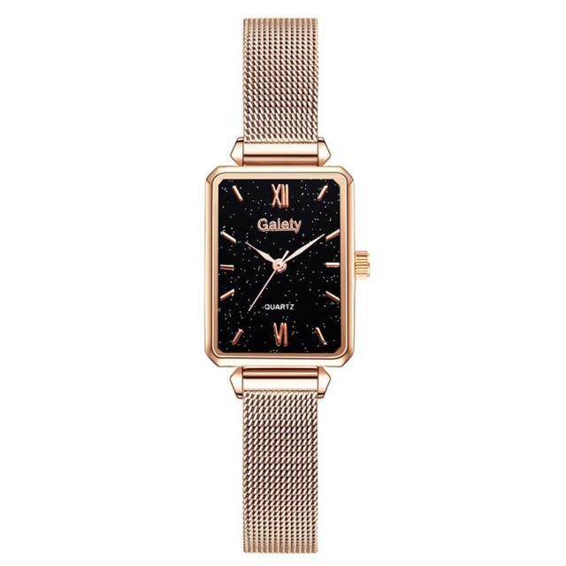 Gaiety Brand Women Watches Fashion Square Ladies Quartz Watch