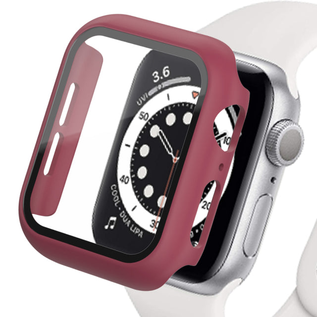 Glass+Cover For Apple Watch case iWatch Accessorie Screen Protector