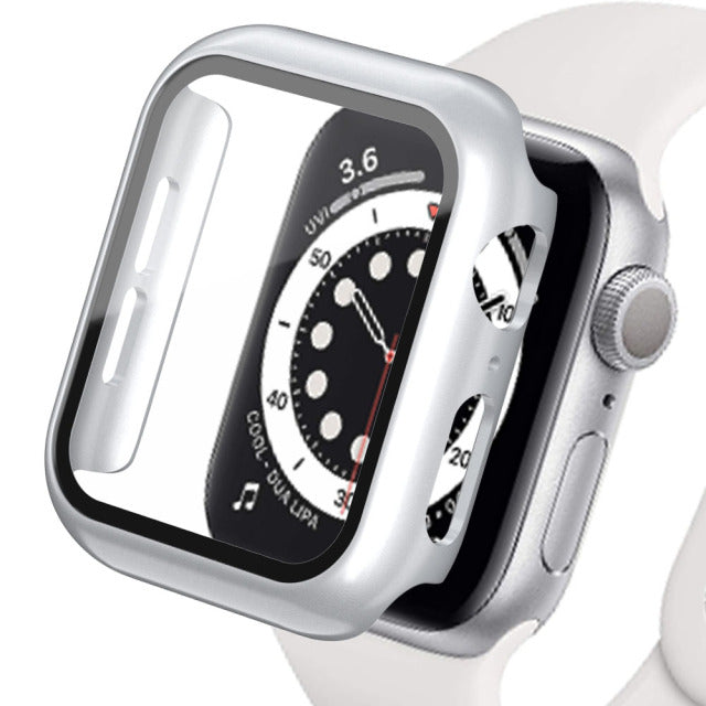 Glass+Cover For Apple Watch case iWatch Accessorie Screen Protector