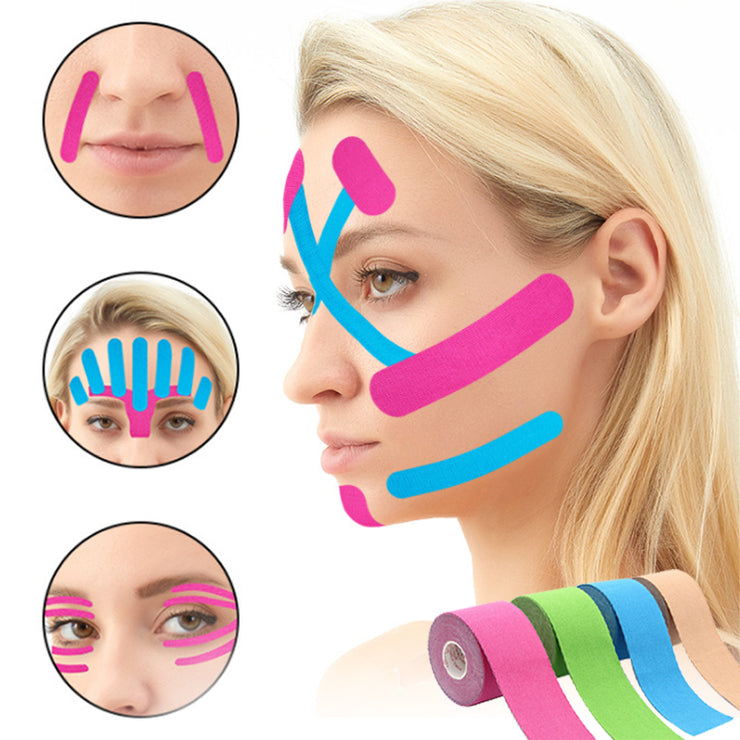 Kinesiology Tape For Face V Line Neck Eyes Lifting Wrinkle Remover