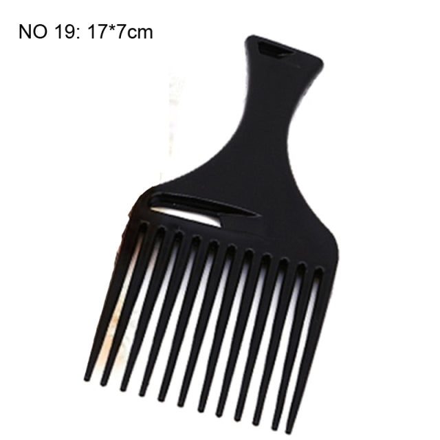 Grove Hairdress Comb Heat Resistant Woman Wet Hook Curly Hair Brushes