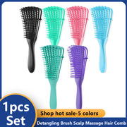 Hair Brush Detangling Brush Scalp Massage Hair Comb Detangling Brush for Curly Hair