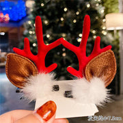 Christmas Cute Antler Hair Clips